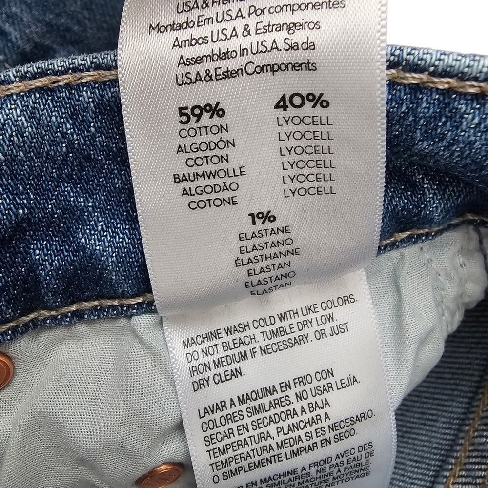 Mother Superior Denim Jean The Outsider Flood Crop Field Trip Size 25 NWT - Picture 13 of 13